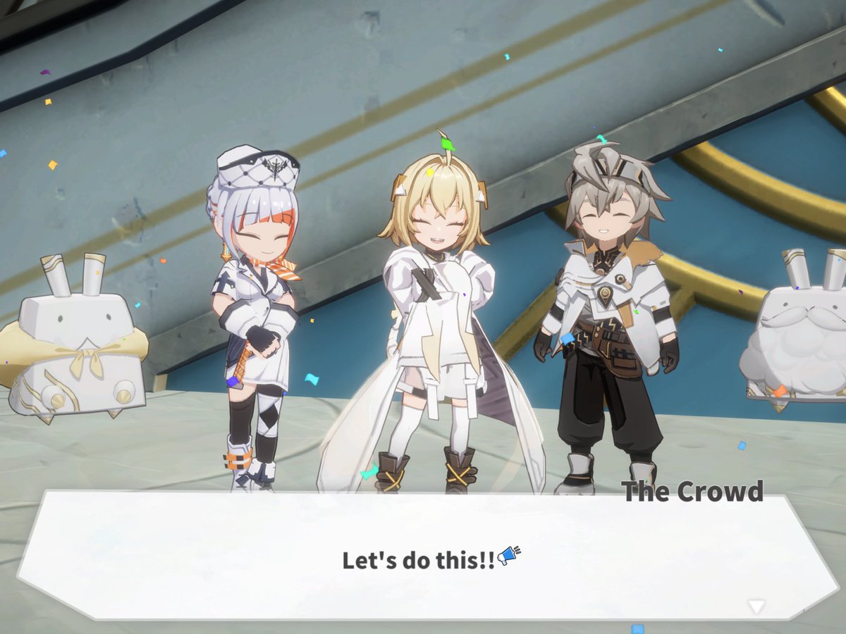 sguk711's tweet photo. #AlchemyStarsSplendor they r so cute to me they get to follow me like we r in pokemon or jrpg its great! happy anniv alchemy stars https://t.co/BdYtWotpnJ