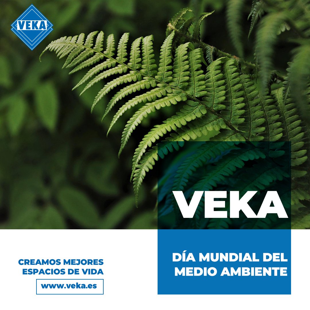 VekaIberica's tweet photo. Hoy es el Día Mundial del Medioambiente. 

Descubre nuestro compromiso en la protección del medioambiente → https://t.co/zfvC0Awuya

#DíaMundialdelMedioAmbiente #economiacircular #medioambiente https://t.co/Jdm0fz5T8H