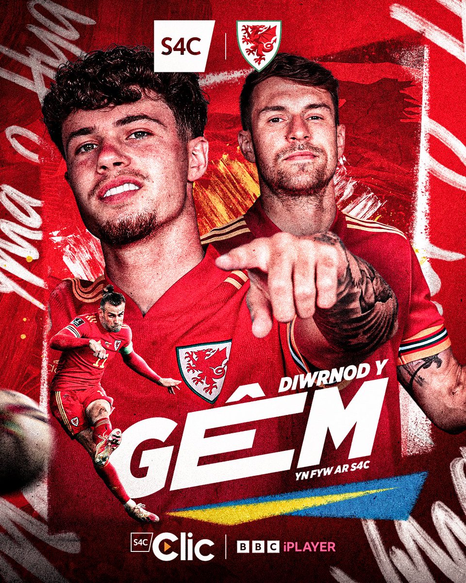 S4Cchwaraeon's tweet photo. DIWRNOD Y GÊM! 🏴
We. Are. Ready. 👊
📺 @sgorio
#Qatar2022 | @Cymru https://t.co/zoWJAAtMmF