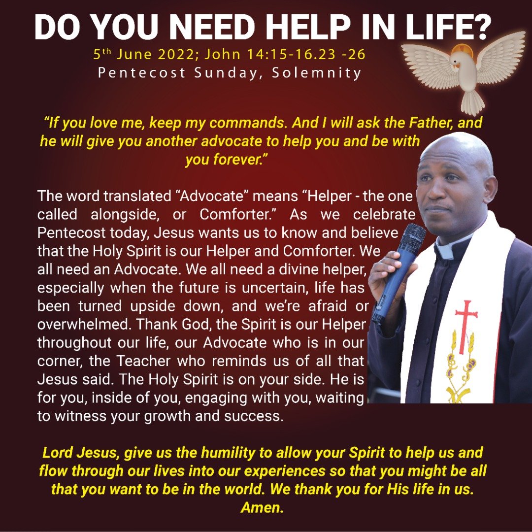 Happy Pentecost Sunday