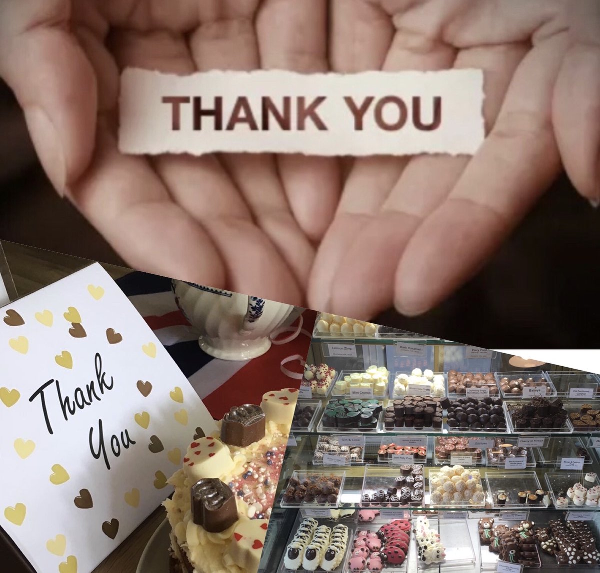 On this #ThankYouDay there’s no better way to say ‘Thank You’ than with our Handmade Luxury Chocolate Gifts and our boxes post nicely through any door you wish to send them to buff.ly/3iNecMJ