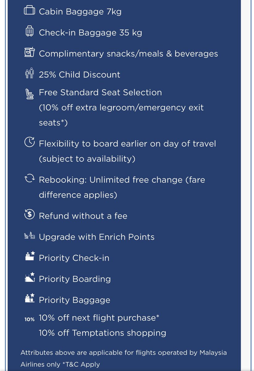 NOLANSILVEIRA's tweet photo. Recently flew with @MAS to DPS via KL.
I had booked the economy flex and regret the decision. I was insulted at the airport when I asked for the priority benefit.
The staff said economy is economy doesn’t matter if it is flex. Why charge extra if the benefits cannot be redeemed? https://t.co/8FtxbIxiYH
