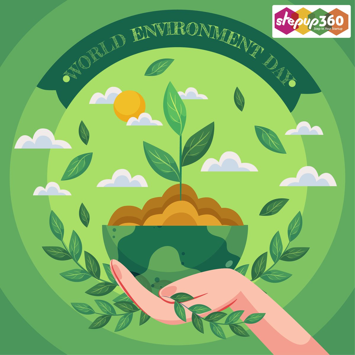 stepup360's tweet photo. Every time we move into nature, it reveals us to a beautiful part of ourselves that we could not find anywhere else.
Happy World Environment Day!

#environmentday #worldenvironmentday
#environmentday2022 #worldenvironmentday2022 #nature #gogreen #savetheplanet #saveearth #nurture https://t.co/euAWT035MD