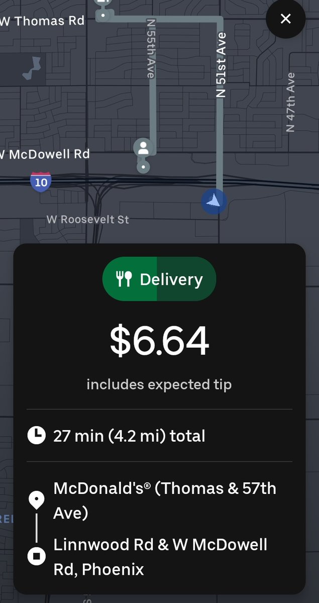 XDigitalKush's tweet photo. To all the people that told me Uber Eats is a good side hustle...
I have learned you can't count. 
Not even adding up to $12hr
#UberEats #uber  #bullshit #ubereatspromocode https://t.co/L38P4tpm0f