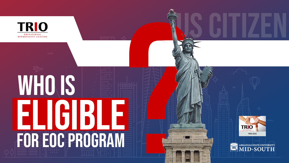 eoc_trio's tweet image. Who qualifies for #TRIOProgram?
Students who are:
• Low Income
• First-Generation
• be a United States citizen
If you think you may be eligible, please reach out to us.

#TRIO #EOC #EOC2022 #education #school #TRIOworks #educationalopportunities  #scholarships2022 #students