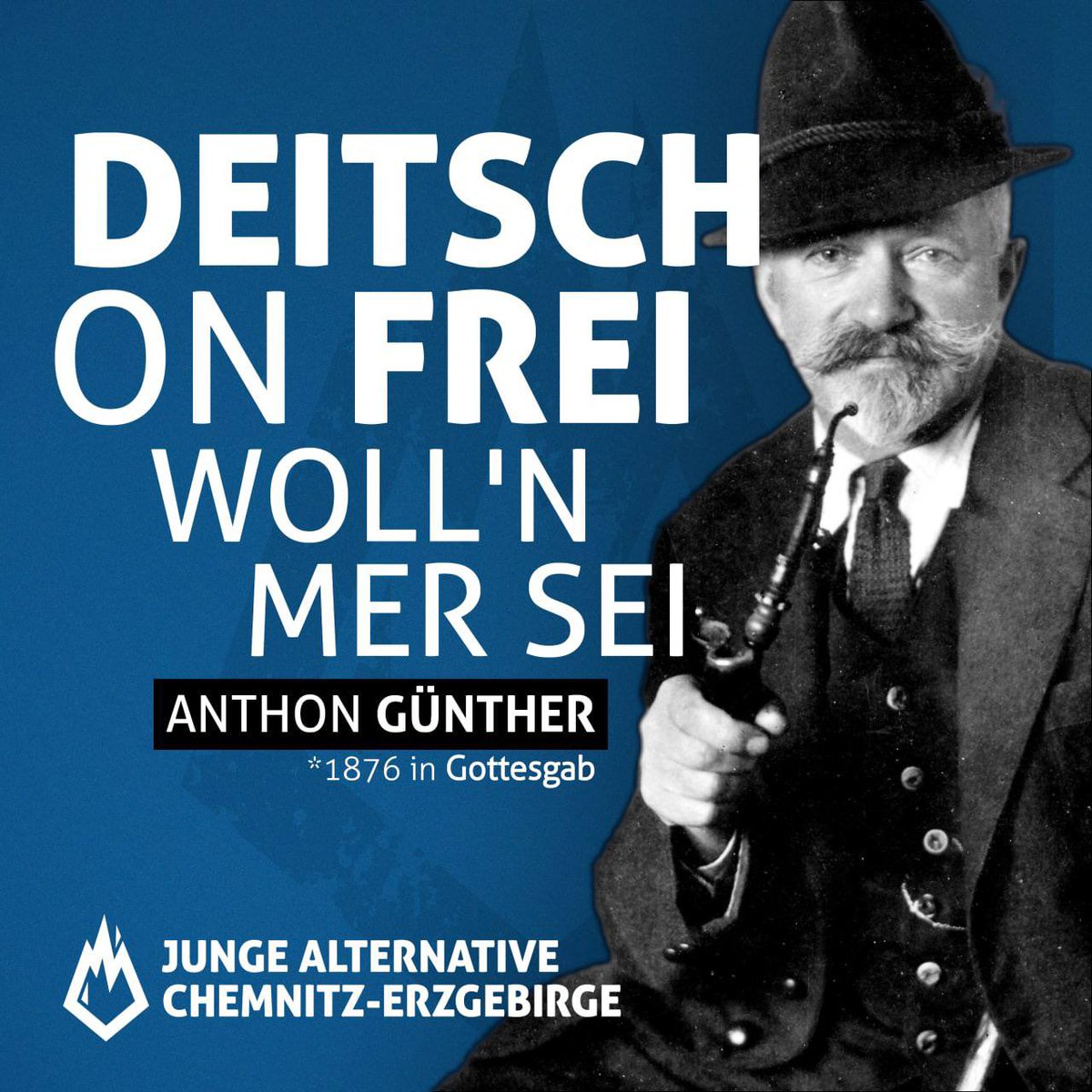 Der 5. Juni ist das Geburtsdatum des Volksdichters Anton Günther. Geboren 1876 in Gottesgab ist er noch heute prägend für die Identität der heimatverbundenen Erzgebirger.