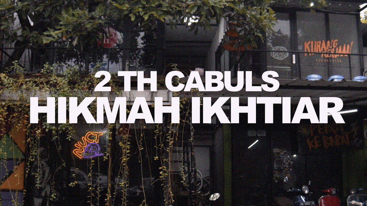 Tayang hari ini jam 8 mlm🙏🏻
.
Sejak 4 Juni 2020 Konten ini berawal, 2 thn sudah berjalan dgn semua suka duka yg kami rasakan smp kini kabar buruk terjadi, sebuah cerita dari balik layar perjalanan Catatan Si Buluk, sebuah rasa yg terangkum dlm Hikmah Ihktiar yg telah kami jalani