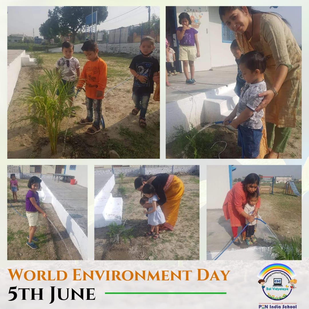 CSC Bal Vidyalaya preschool children in rural Uttrakhand celebrating World Environment Day 2022. CSC Bal Vidyalaya are technology enabled playful learning preschools in Rural India.
<a href="/CSCegov_/">CSCeGov</a>
<a href="/CSCegov_/">CSCeGov</a> #CSCBalVidyalaya
<a href="/CSCUttarakhand/">CSC Uttarakhand</a>