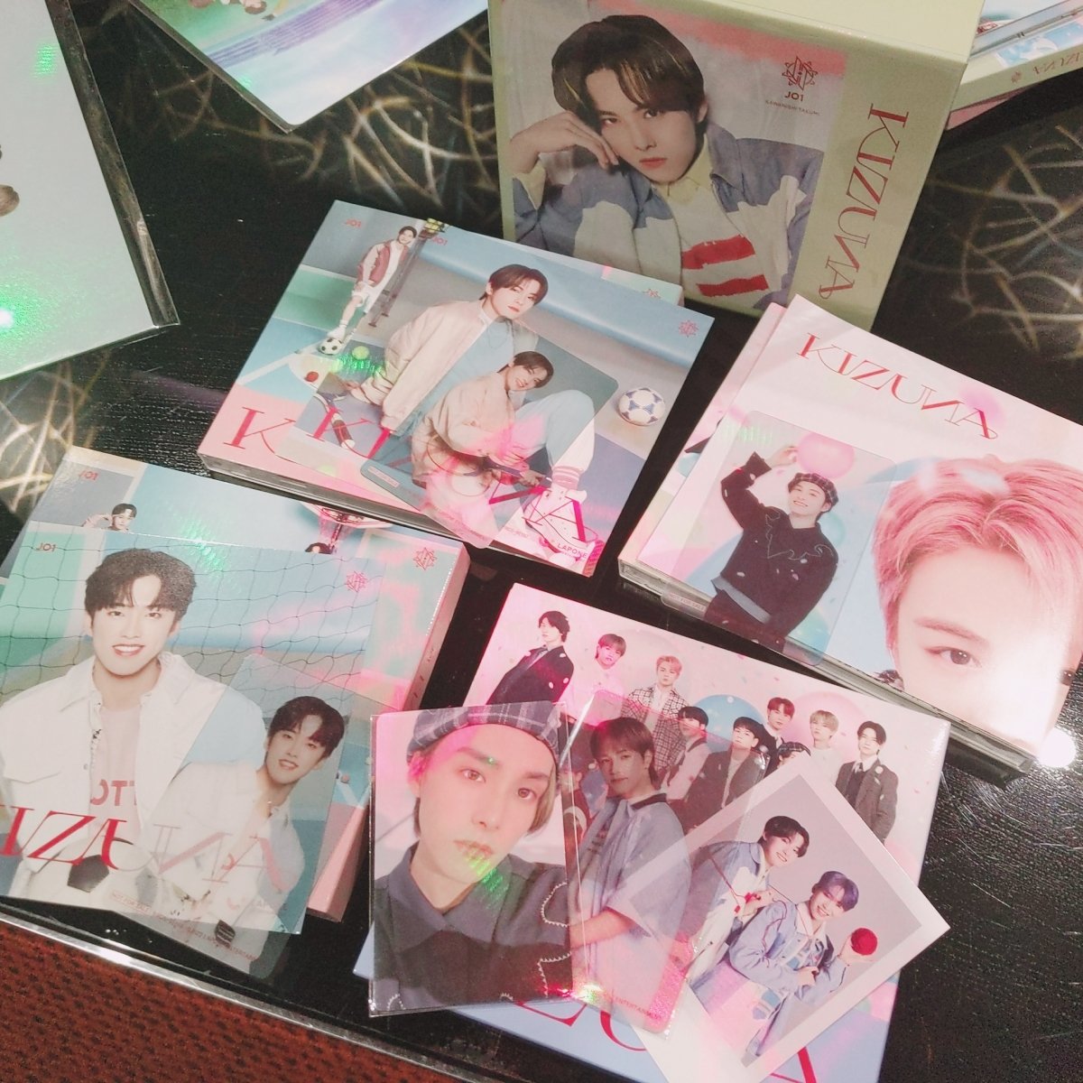 stanpinkberry's tweet photo. so we had a #SydJAM gathering for #JO1's #KIZUNA unboxing today!
thank you so much @GttTIMO_jam @MayoraaThirteen @cvlturedog @bloomingdaisyx_ @Sr_14253 โจ (2 hours of karaoke was fun lol) https://t.co/TChY1lTM1d