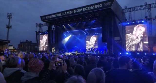A huge thankyou to all police colleagues and multi-agency partners who worked together to support safe delivery of Robbie Williams’ Homecoming Concert at Vale Park yesterday. 
A night to remember for S-O-T ! <a href="/StaffsPolice/">Staffordshire Police</a> <a href="/SoTCityCouncil/">Stoke-on-Trent CC</a> <a href="/OfficialPVFC/">Port Vale Football Club</a> <a href="/StaffsFire/">Staffordshire Fire and Rescue Service</a> <a href="/OFFICIALWMAS/">West Midlands Ambulance Service #HelpUsHelpYou</a>