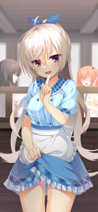 栞那「…ちらっ♡」 