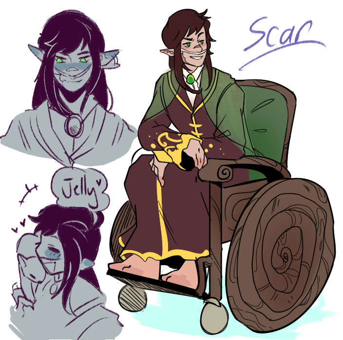 Scar doodle i had a while back
#Hermitcraftfanart #goodtimeswithscarfanart