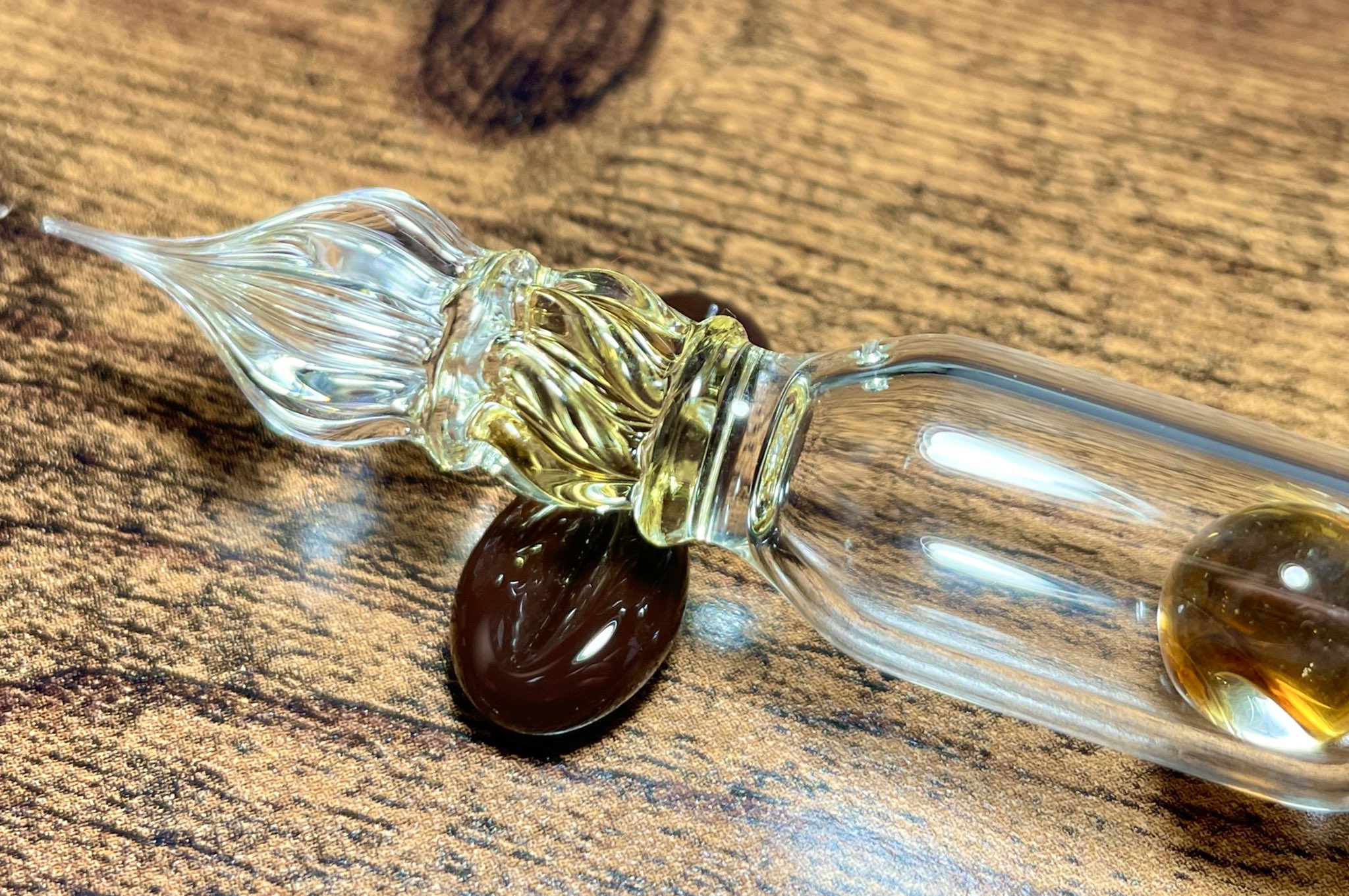 paraglassさま作 ガラスペン 喫茶ペン(コーヒー) - 文房具/事務用品 paraglassさま作 ガラスペン 喫茶ペン(コーヒー) - 文房具/事務用品