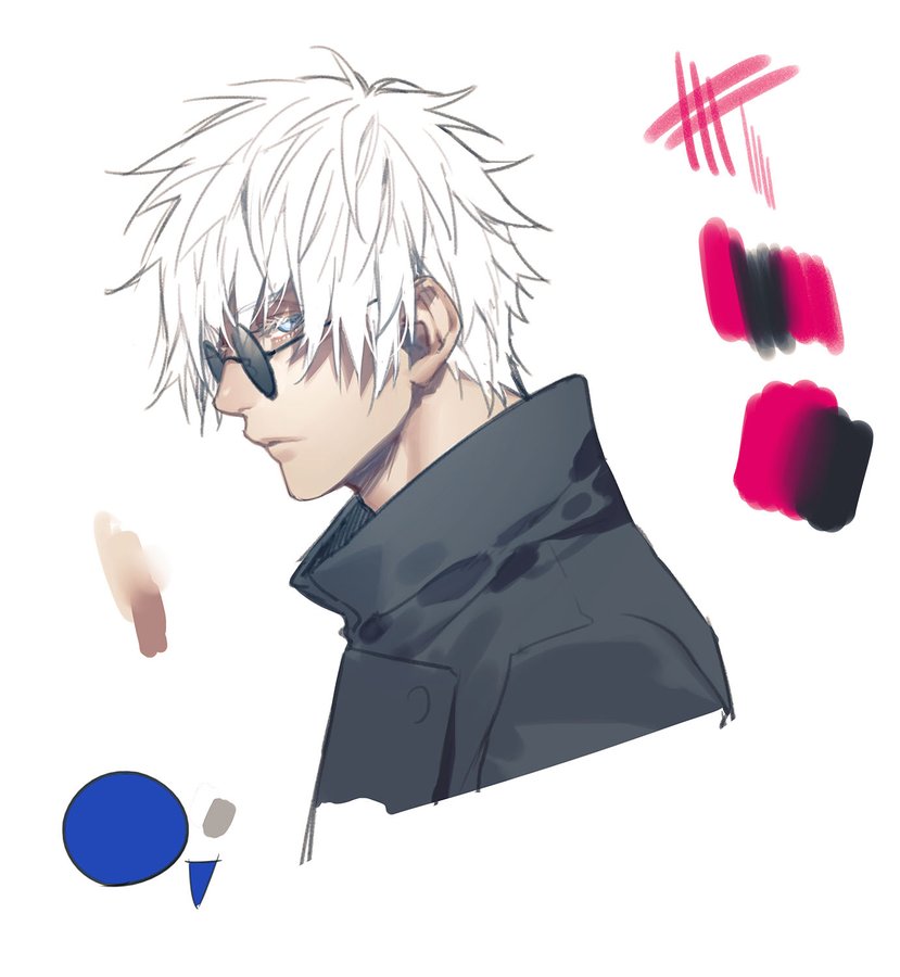 カズキヨネ先生が 呪術廻戦 五条悟を描く 髪下ろし サングラスに 凄いご褒美 眼福 アニメ情報サイトにじめん