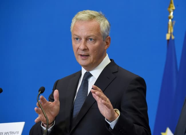 BFMTV's tweet photo. 🔴 EN DIRECT
Marine Le Pen "est dans les mains de Vladimir Poutine", fustige Bruno Le Maire
https://t.co/0wSiyRebZv https://t.co/rTrtED7x3s