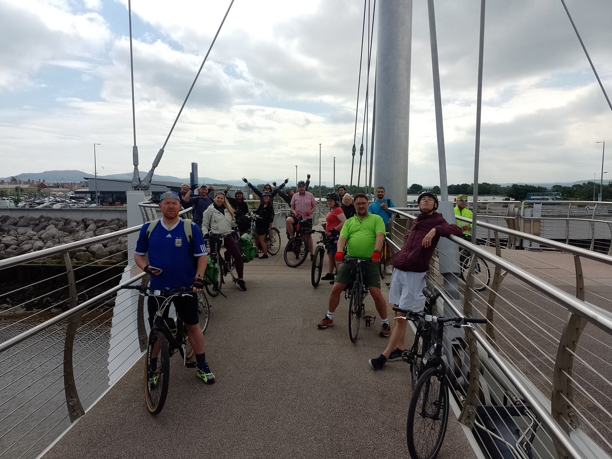 PelotonLiv's tweet image. #overjoyed 17 of us took on a sweet part of the north Wales coast and everything was peachy. I'm convinced that a successful bike tour like this builds a new level of love for the bicycle and an understanding of what it can bring it to your life...and that's why we do it.