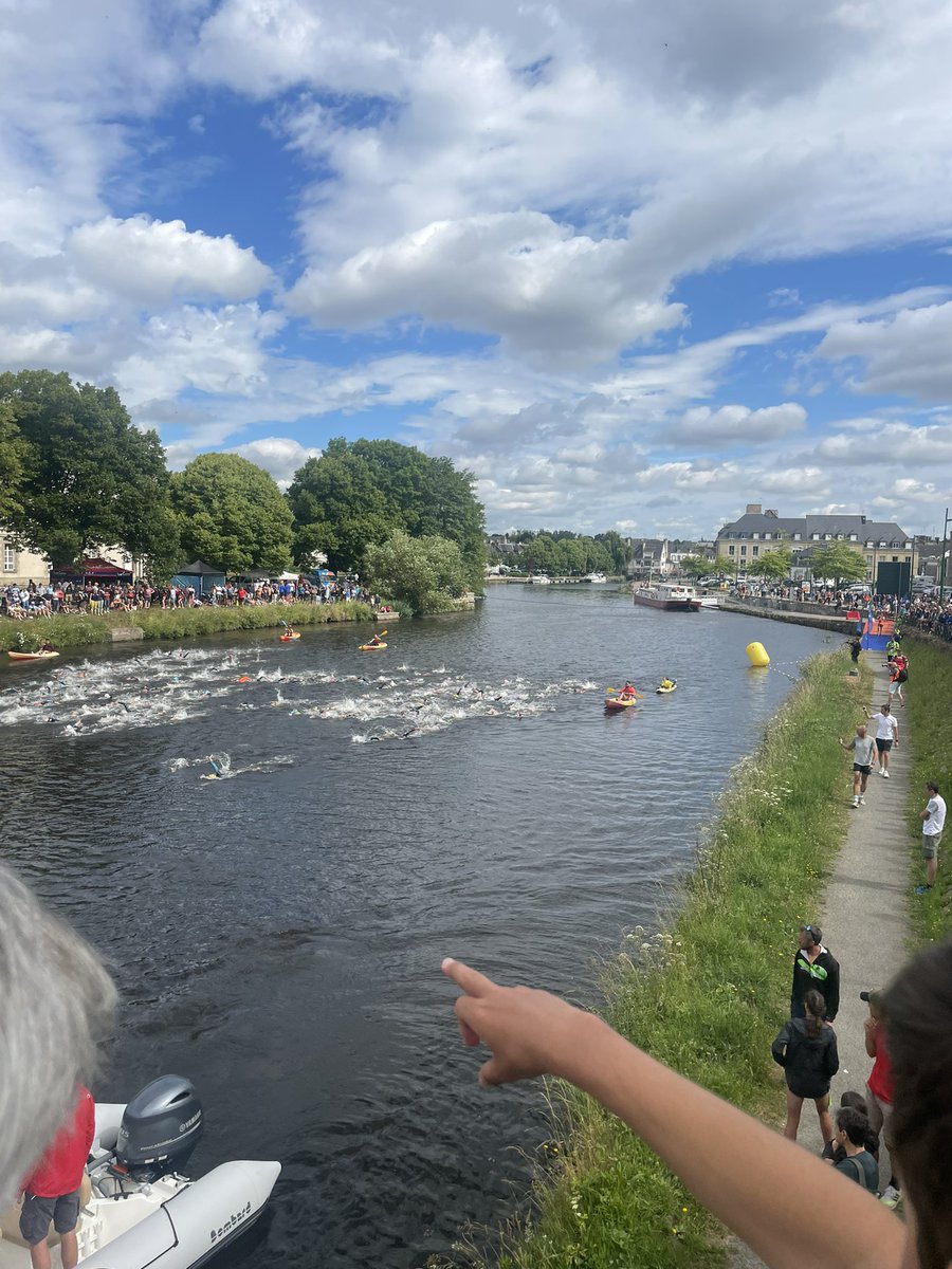 Maintenant #pontivy championnat de France de Triathlon