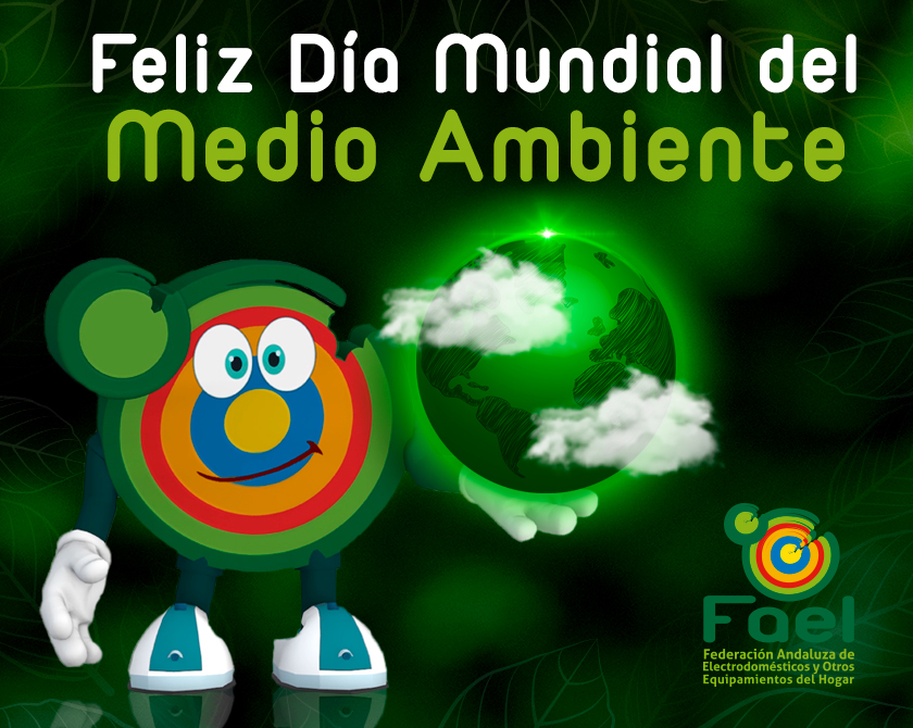 FAELinforma's tweet photo. ♻️🌍 ¡Hoy celebramos el #DiaMundialDelMedioAmbiente!

➡️Nuestro compromiso es firme con la búsqueda de un #desarrollolocalsostenible y el desarrollo de la #economiacircular a través del #reciclaje de los #RAEE. 

¡Únete a nosotros, #comprayrecicla! https://t.co/OB7yBHBgra