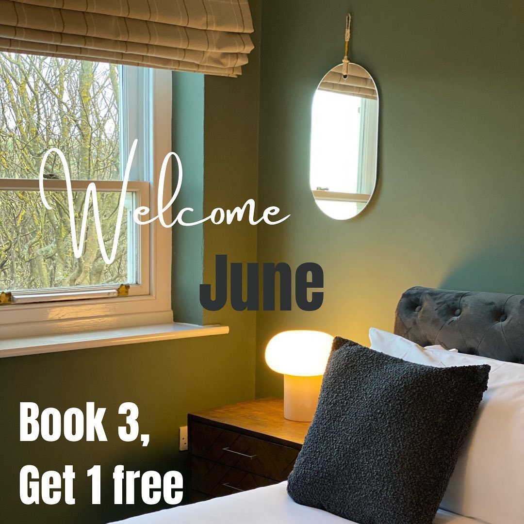Saltburn2022's tweet photo. Availability Sunday-Thursday this June in Treetops. Sleeps 6-8 and perfect for our 4 for 3 nights away offer. #treattheparents #dogfriendlystays #saltburnbythesea https://t.co/UpDGSRmO3r