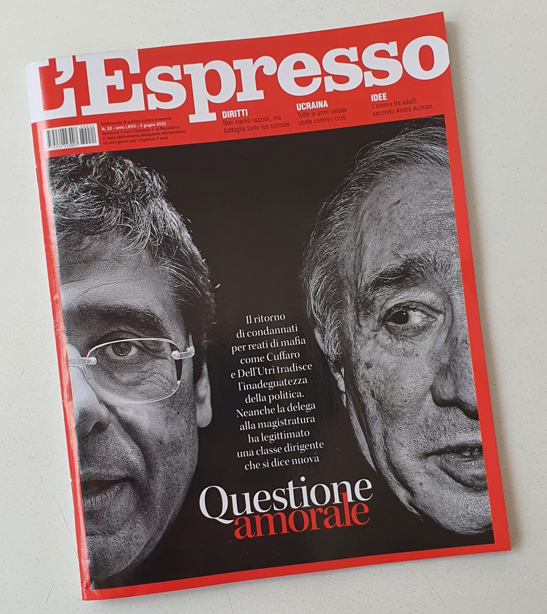 MiceliSindaco's tweet photo. Oggi il settimanale nazionale @espressonline dedica la sua copertina e una lunga inchiesta alle elezioni di #Palermo. 
L’attenzione di tutta l'Italia è su ciò che accadrà nella nostra città il 12 giugno. https://t.co/6MrqyWX05D