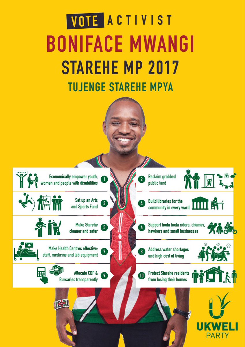 bonifacemwangi's tweet photo. I and like minded young Kenyans founded @UkweliParty back in 2017. I led the party for 5 years. Our party colours, then and even now is yellow and green. We even have candidates in the 2022 elections and l shall be campaigning for them. @ORPPKenya allowed UDA to steal our colours https://t.co/1kA0eGi6MG