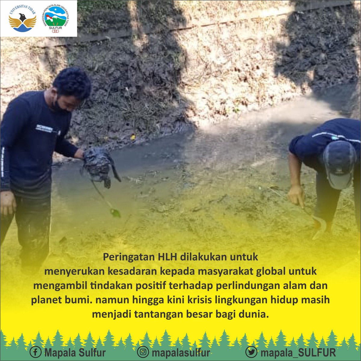 [SELAMAT HARI LINGKUNGAN HIDUP SEDUNIA 2022]

"Only One Earth"
#HariLingkunganHidup #HariLingkunganHidupSedunia