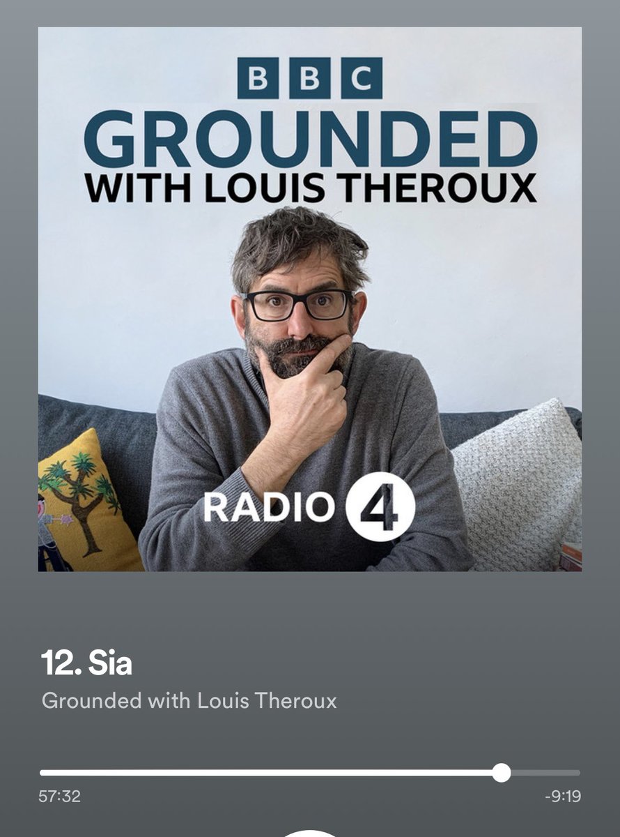 Listening to <a href="/louistheroux/">Louis Theroux</a> #BBC4 podcast with <a href="/Sia/">sia</a>

What an amazing/talented/inspirational human being you are @sia ♥️ . This world need more Sia's.

Louis, legend obvz. 👏🏼