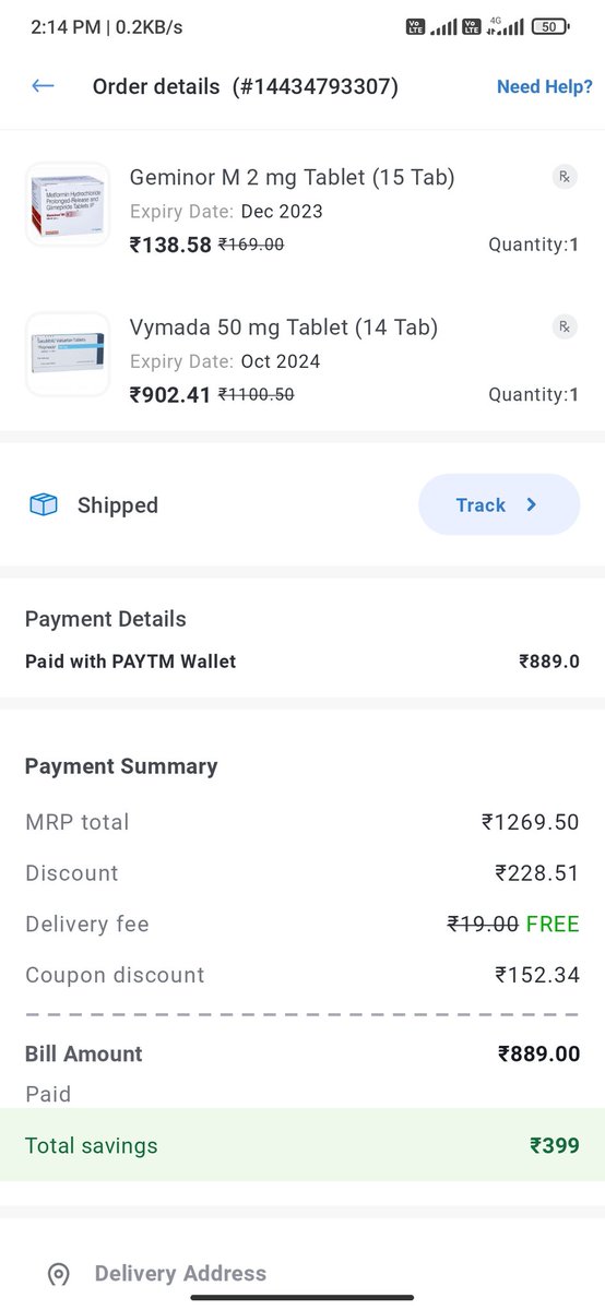 rishabhjnv's tweet photo. I have ordered some essential medicines from Flipkart health plus for the first time on 24 May and expected delivery date was 30th May ...and till now product is not delivered and customer service is giving me new date of delivery every date phn.8349983605 @FlipkartHealth https://t.co/8YaIbE3Fr6