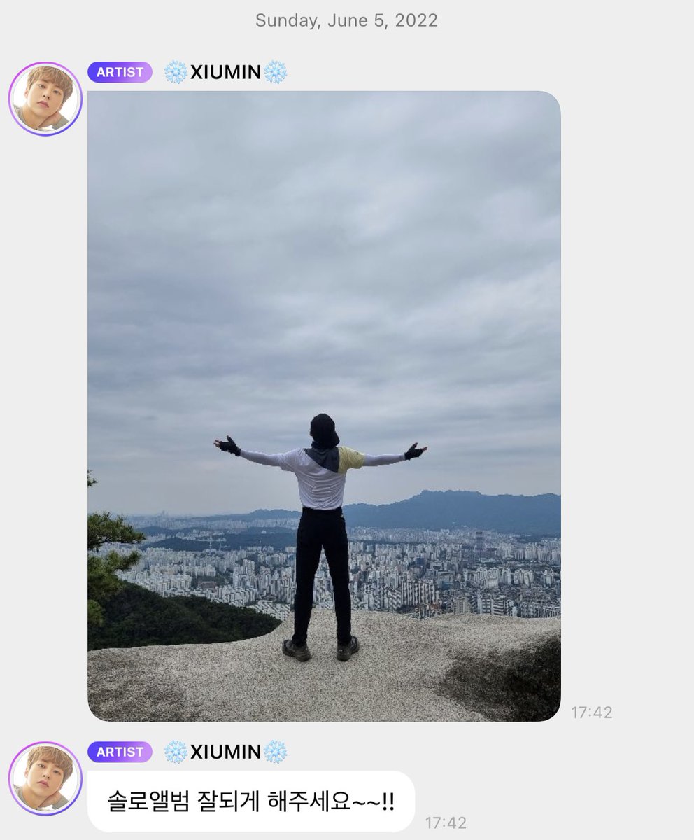 xiubread's tweet photo. XIUMIN BUBBLE: PLEASE LET MY ALBUM DO WELL https://t.co/DsSdduyOMG