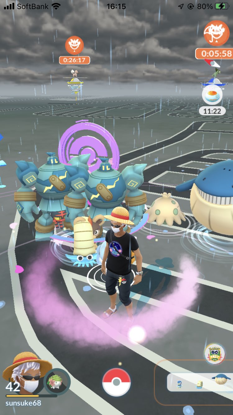 スンスケ スマブラ画とポケモン用 ポケモン Goフェス22全日程終了 いやー 非日常非日常 普段出現しないポケモン がボンボンでるのはいいね 色違いも5匹 よきかなよきかな 黒オノノクスかっこいい トレーナーのみなさん お疲れ様でした Pokemongo