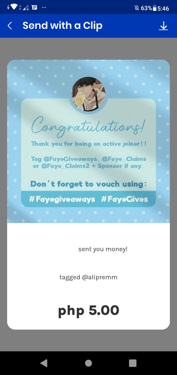 fairymochi16's tweet photo. Thank you so much po @FayeGiveaways &amp; @alipremm 💜💛
#Fayegiveaways #FayeGives
@Faye_Claims2 https://t.co/Hrg6rVdOcV