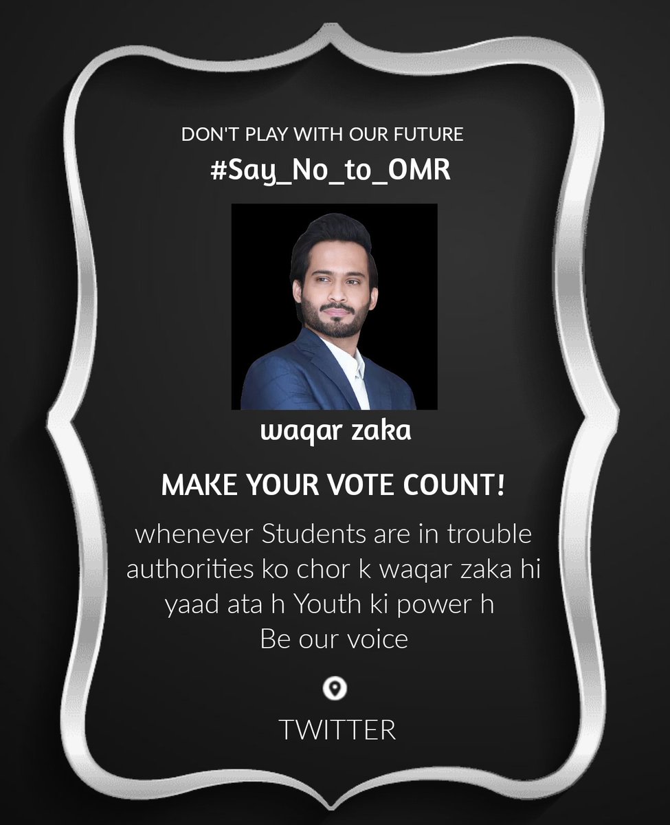 Muhamma52375412's tweet photo. #Say_No_to_OMR we need your help @ZakaWaqar https://t.co/PE6L3eNNYQ