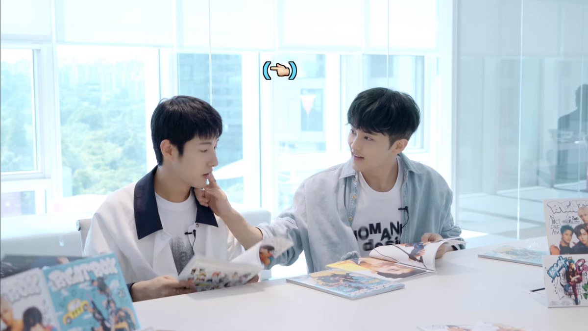 markrenthink's tweet image. ngl we can’t blame mark, who could resist poking renjun’s squishy cheeks