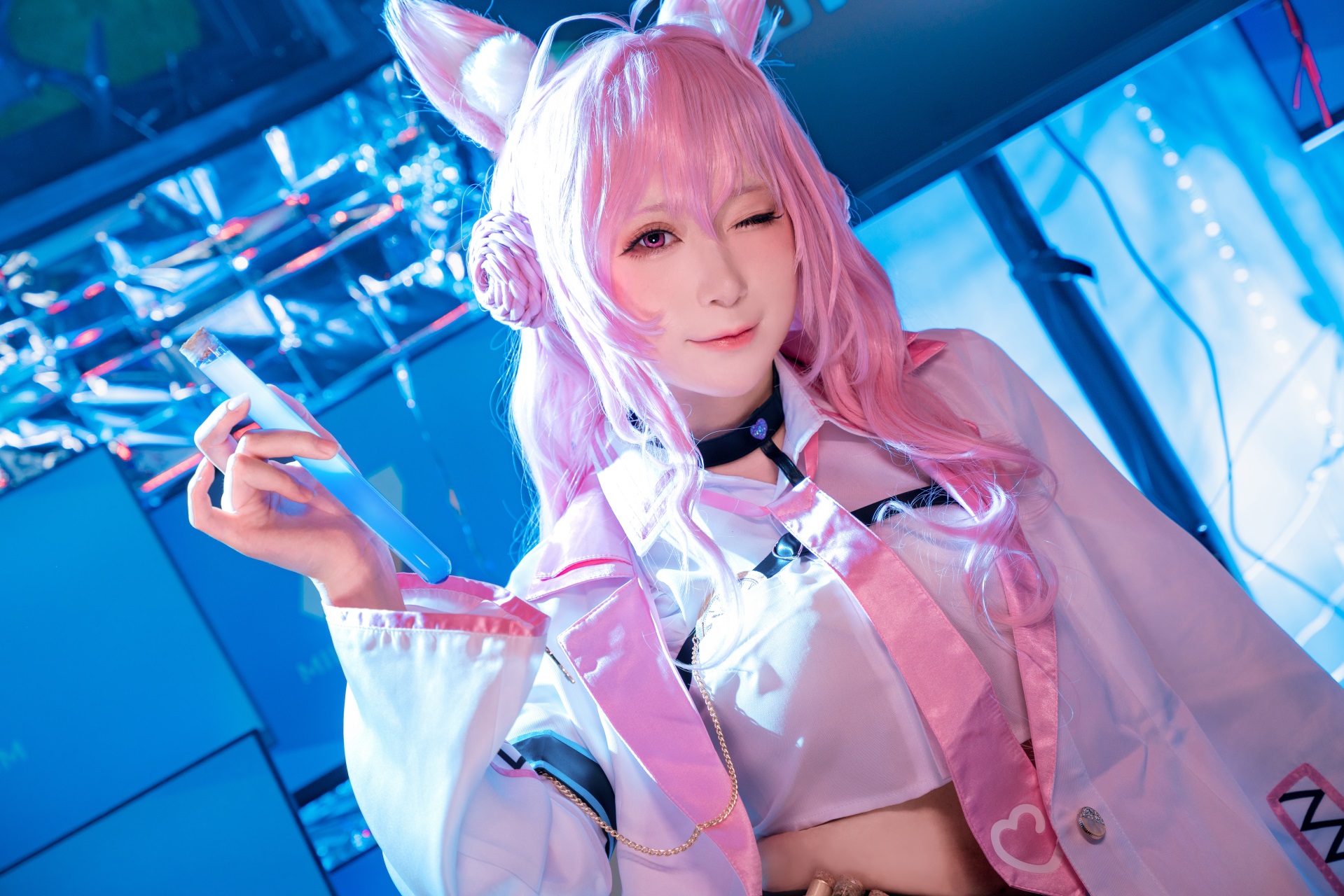 vtuber ホロライブ　博衣こより　お正月衣装　コスプレ