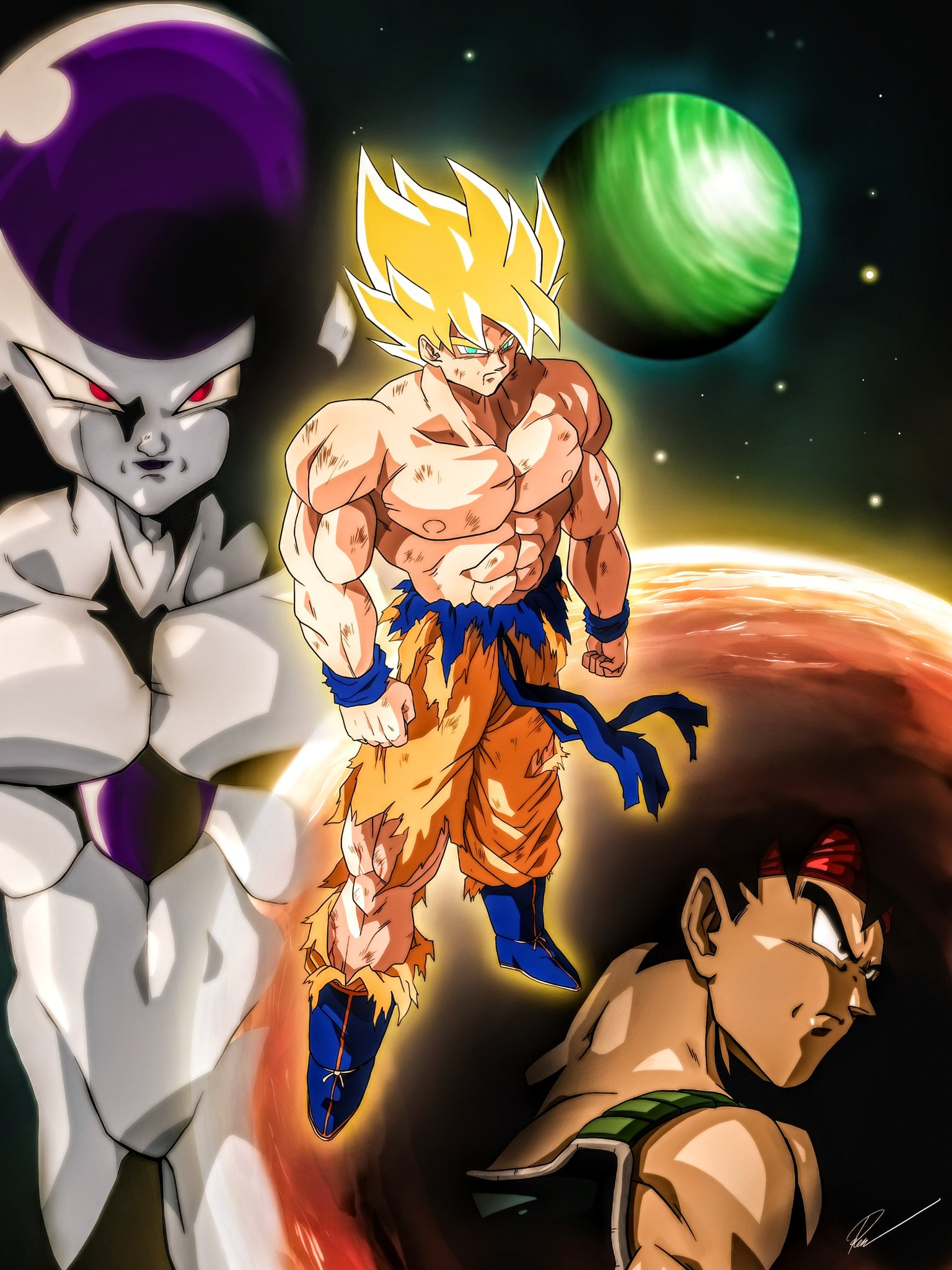 ドラゴンボール　イラストポスターコレクション第2弾 ゴテンクス、孫悟空、フリーザ ドラゴンボールイラストポスターコレクション 第2弾 BOX ポスター
