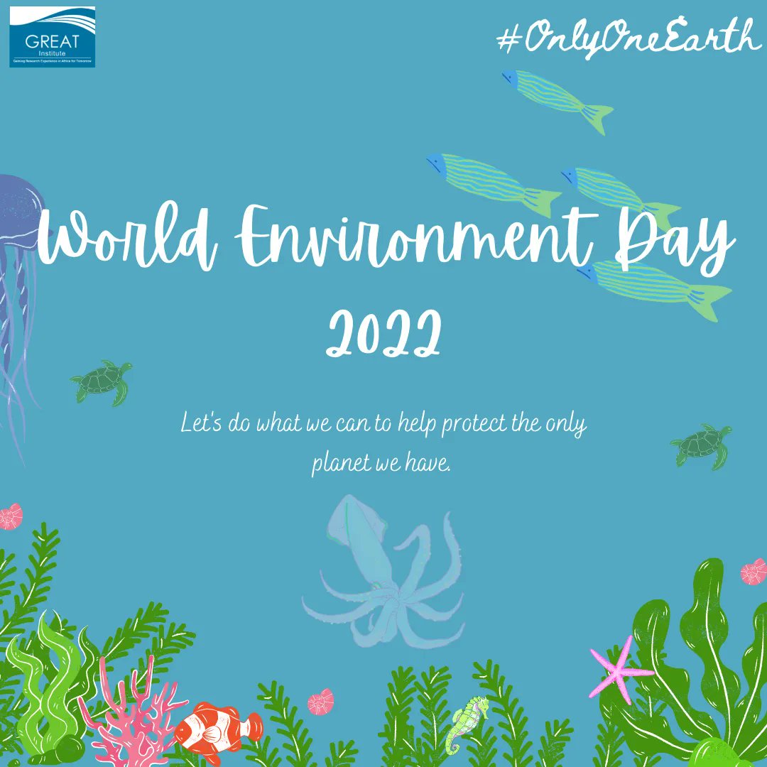 Happy #WorldEnvironmentDay 🌍 🍃 🐟 
We must protect our beautiful planet 💙  #OnlyOneEarth 

#greatgambia #environmentday #marineconservation #oceans #marinescience #spreadawareness #biodiversity 

<a href="/UNEP/">UN Environment Programme</a> <a href="/UNBiodiversity/">UN Biodiversity</a> <a href="/SOAlliance/">Sustainable Ocean Alliance (SOA)</a> <a href="/ConservationOrg/">Conservation Intl</a> <a href="/AllianceGambia/">Gambia Environmental Alliance</a> <a href="/WWF/">WWF</a> <a href="/OurOcean/">Ocean Conservancy</a>