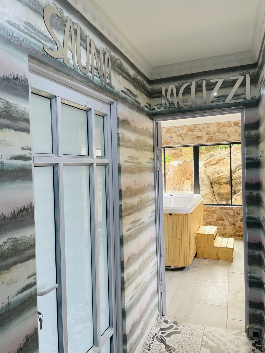 OpulentIntDzine's tweet photo. A completed Pholo Wellness Spa project at Mahlakapese River Resort in Lesotho. A place for a great retreat. Visit them, Visit Lesotho!! 😉 https://t.co/Y98TjzDndU