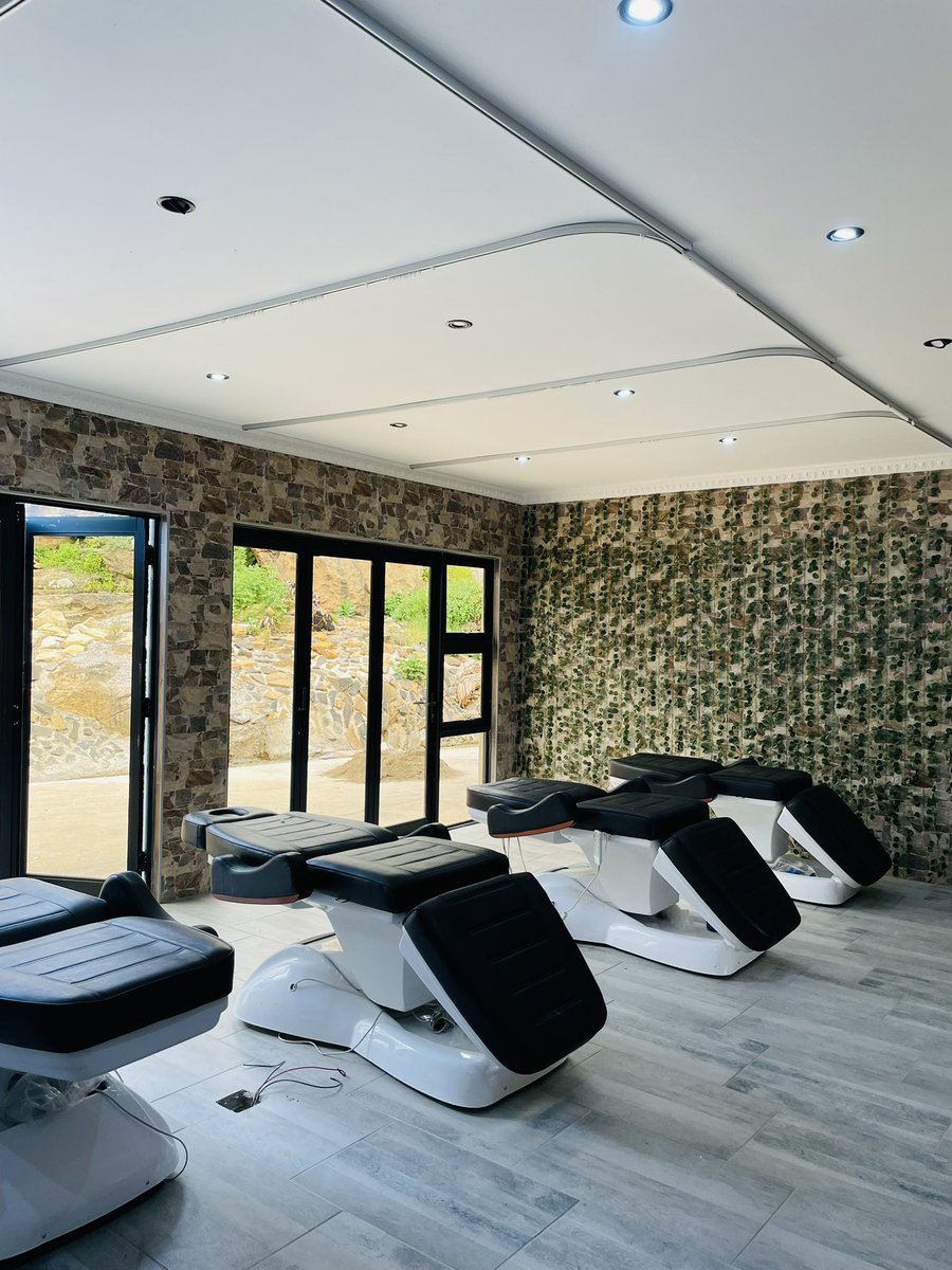 OpulentIntDzine's tweet photo. A completed Pholo Wellness Spa project at Mahlakapese River Resort in Lesotho. A place for a great retreat. Visit them, Visit Lesotho!! 😉 https://t.co/Y98TjzDndU