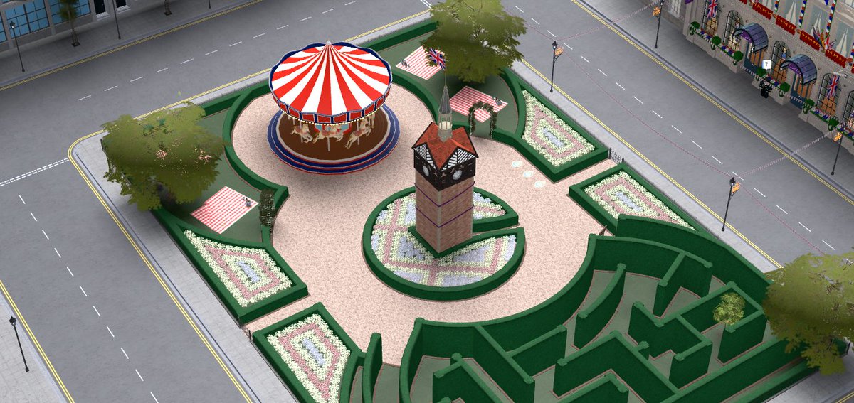 mascak8's tweet photo. Lovely platinum jubilee decorations at @WindsierRBX. https://t.co/A9EDBq75og