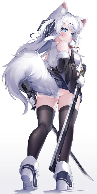 しろけもちゃ 