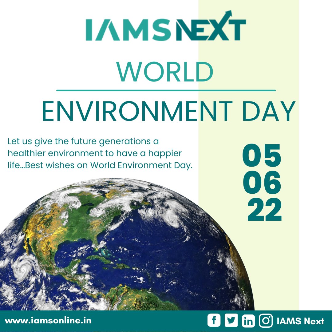 iamsnext's tweet photo. #WorldEnvironmentDay is a reminder that we must take good care of our surroundings. Let us make a promise to make our planet a greener and healthier place to live!

#environment #environmental  #environmentallyfriendly #sustainable #sustainabledevelopment #sdgs https://t.co/Pb5HgRgGkk