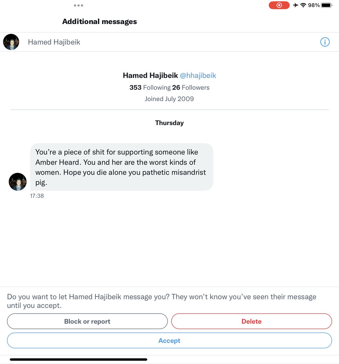 .<a href="/Accenture/">Accenture</a> Hi! Just thought to let you know that one of your senior employees harasses and trolls women online.