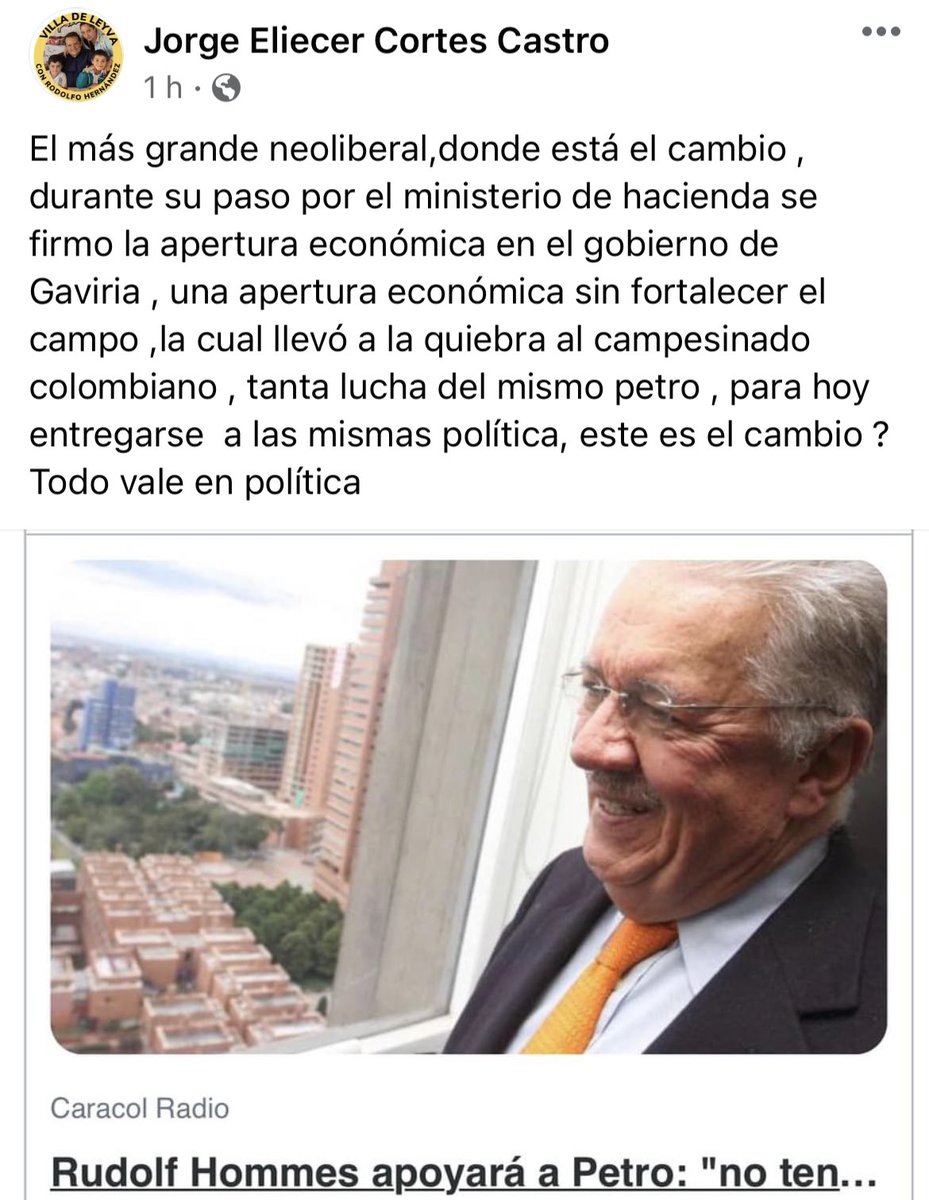 JORGE197803's tweet photo. @alfonsoprada @petrogustavo El es uno de los mayor neoliberales el sí es bueno doble moral https://t.co/2IWROHKq7p