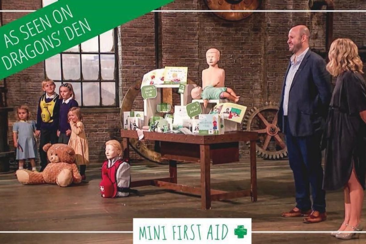 splattraining's tweet photo. Did you see @Mini First Aid on Dragons Den last year?
It's great to see they have been doing great ever since!
#minifirstaid #firstaidforchildren #firstaidtraining https://t.co/rL3oflg8ew