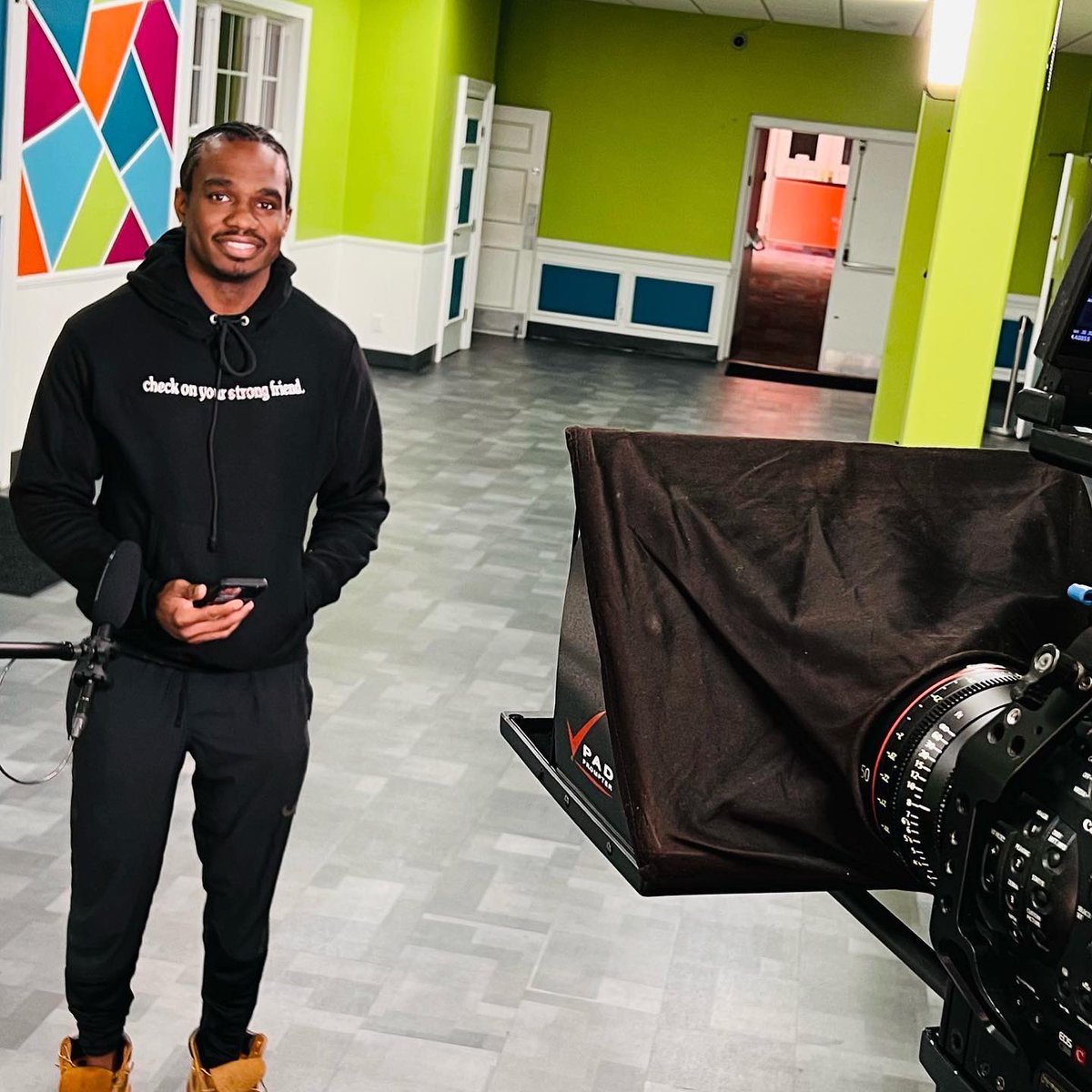 EustressInc's tweet photo. We keep @rwenshaun working hard. We’re producing a video about the many mental health programming elements that Eustress provides for free to the community. https://t.co/amL0XHw3Cm
