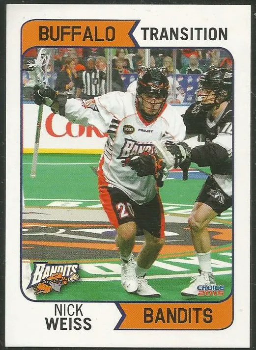 Congratulations to the Buffalo Bandits on a highly competitive game 1 victory over the Colorado Mammoth - featuring a huge game (5g-2a) from <a href="/Tehoka1/">TN1</a> and dramatic winning goal in transition from <a href="/Weisser03/">Nick Weiss</a>. What a crowd in Buffalo to witness the win! laxcardarchive.com