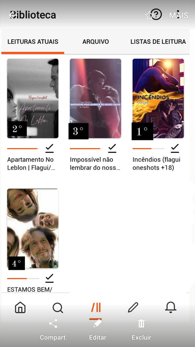 1°incêndios to esperando a <a href="/nandapertile/">Nanda Pertile</a>  atualizar ate hj. 2°apartamento em neblon chorei de mais quando eu Li sério 😭. 3° amo pq n acaba nunca 4° pft tbm