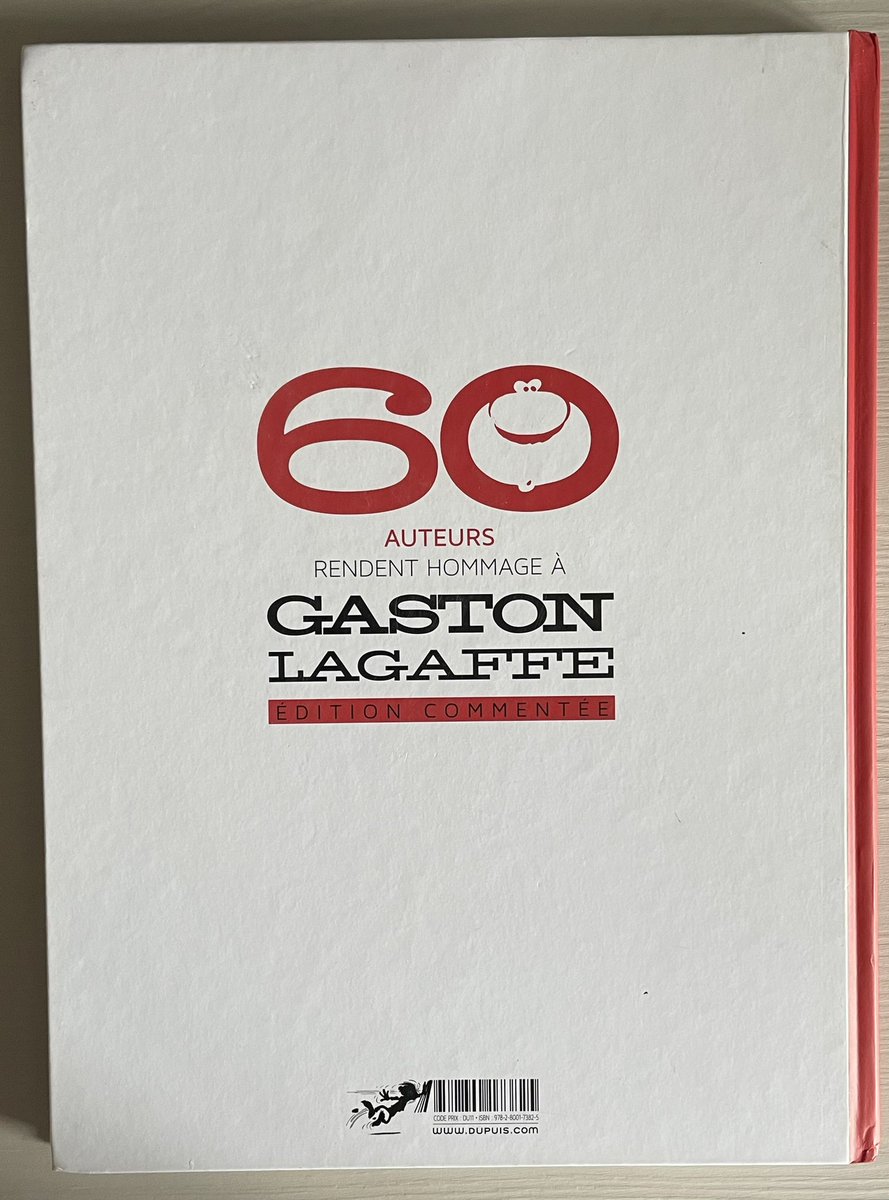 3gr3S_S3rg3's tweet image. 3/4
Dans le désir de compléter ma collection dont le thème #GastonLagaffe fut une petite déferlante sur tous #RS confondus 

- Gaston vu par 60 auteurs -
- La galerie des gaffes (avec une magnifique illustration de #Delaf en couverture) @EditionsDupuis