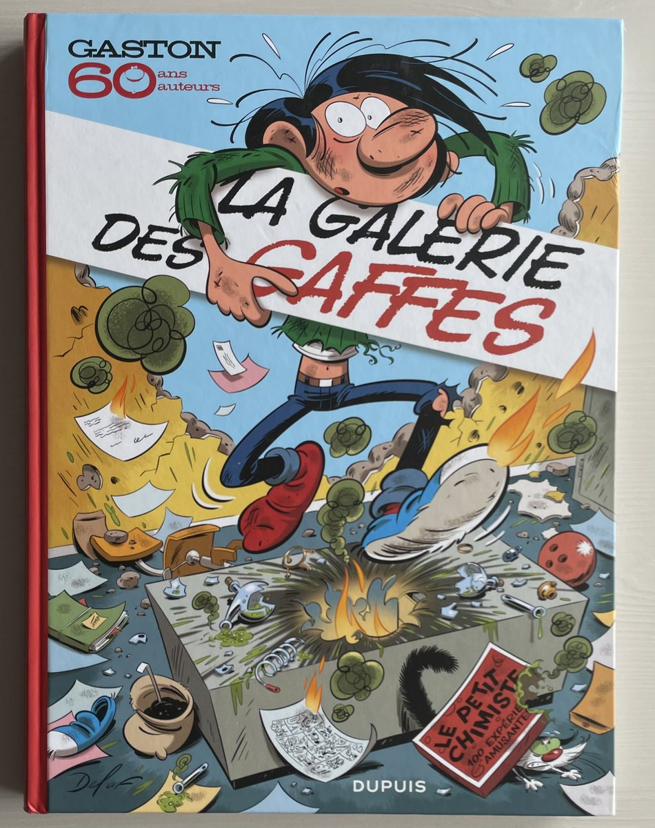 3gr3S_S3rg3's tweet image. 3/4
Dans le désir de compléter ma collection dont le thème #GastonLagaffe fut une petite déferlante sur tous #RS confondus 

- Gaston vu par 60 auteurs -
- La galerie des gaffes (avec une magnifique illustration de #Delaf en couverture) @EditionsDupuis