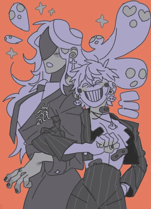happy birthday off :^]
wasnt in the mood to make a full on illustration so i did a few stupid sketches. 